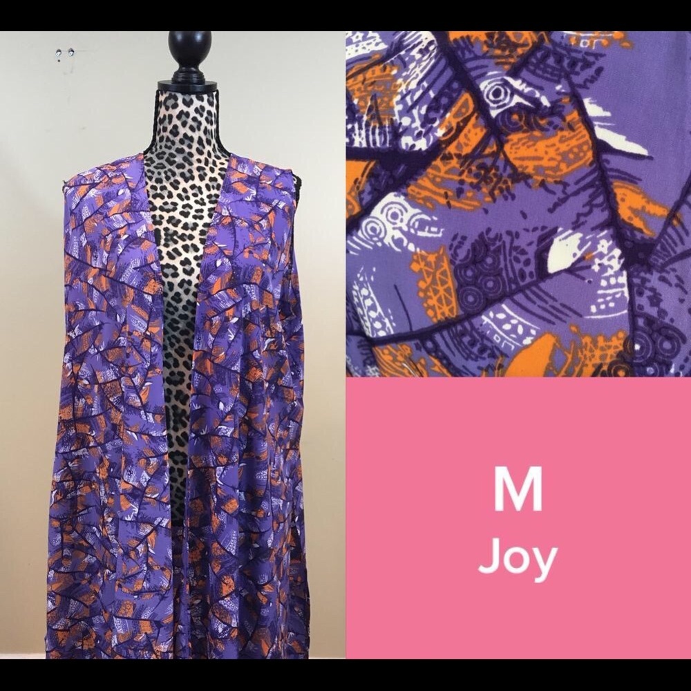 LuLaRoe Longline Joy Vest